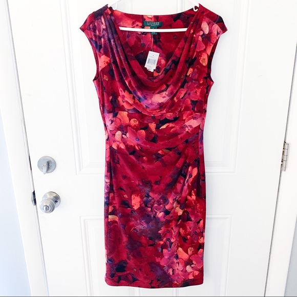 Lauren Ralph Lauren Dresses & Skirts - Lauren Ralph Lauren Cowl Neck Dress